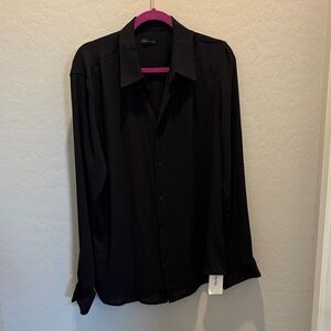 Classic Black Dress Shirt